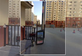 車(chē)牌識(shí)別，快速門(mén)